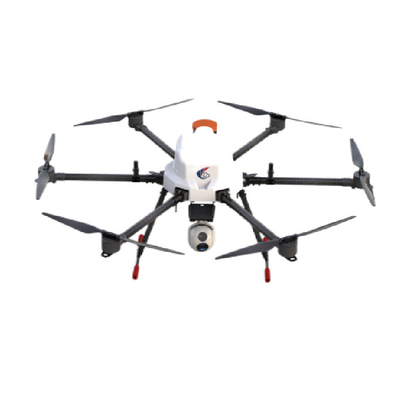 Sześciorotorowe sieciowe bezzałogowe statki powietrzne wielowrotorowe Drone 15kg poziom