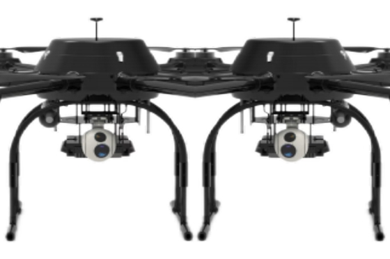 Ciężki wielozadaniowy bezzałogowy statek powietrzny UAV do polecenia i ratownictwa