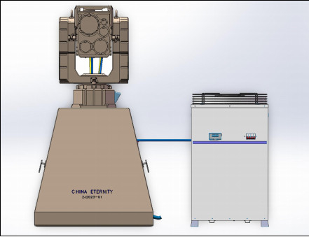 System bezzałogowego pojazdu powietrznego laser countermeasure (LT-X1)